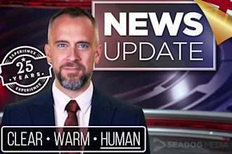 record your best british breaking news style video