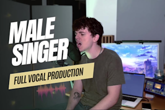 write and record full vocals for your original song