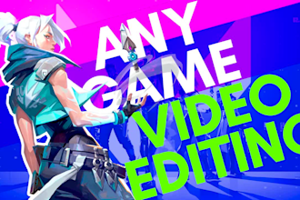 edit your valorant, csgo, cod and any game montage