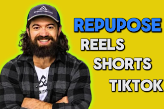 repurpose and edit your long video content into short form content or clips