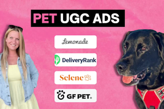 create ugc videos ads for your pet dog brand