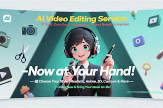 do ai video, ai youtube video editing, and horror story