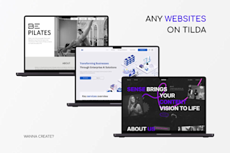 create you any website on tilda