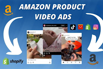 create a video ad for your amazon product, dropshipping, aliexpress video ad