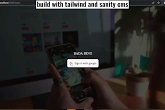 develop your headless website with sanity or contentful cms
