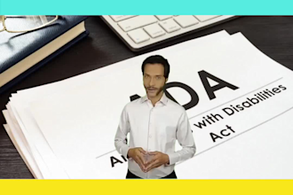 make your site ada and wcag compliant for disabled people