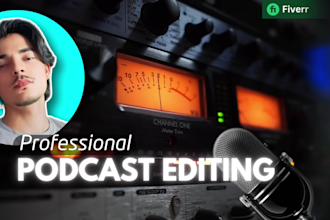 edit, mix and master your podcast