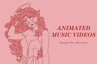 make a 2d animation for your music video or story