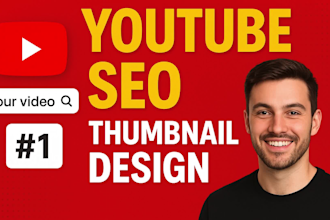 do professional youtube SEO, thumbnail design, and video editing