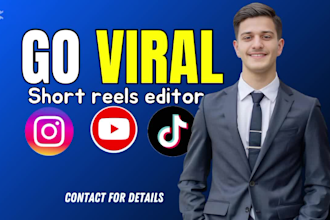 do instagram reels editing youtube shorts ugc video editing