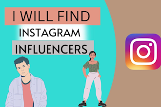 search instagram influencer for you