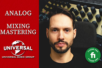 mix and master your hip hop, edm, rock, pop song with analog gear