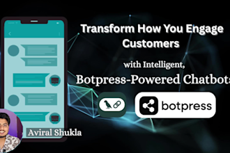 create engaging custom ai chatbots using botpress