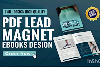design professional PDF lead magnet design