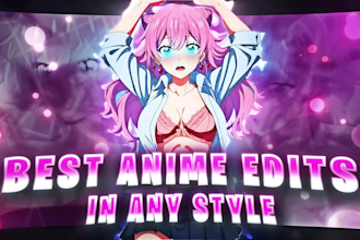 make anime music video for your songs