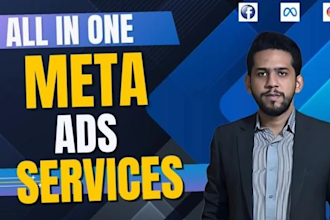 setup meta ads, facebook ads, audience research,  campaign for sales and leads