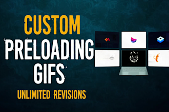 create preloading animation for websites and apps