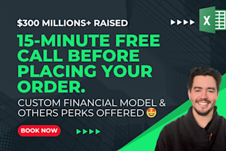 build a startup pitch deck, financial model and other perks