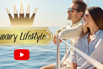make luxury lifestyle motivational affirmation videos for youtube channel