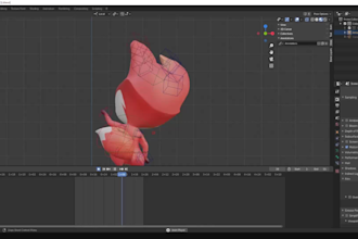 do rigging and animation on blender 3d