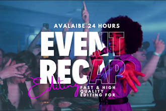 edit your event, concert, and party videos