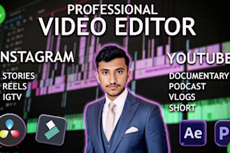 do professional youtube video editing