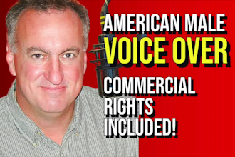do a deep american male voice over