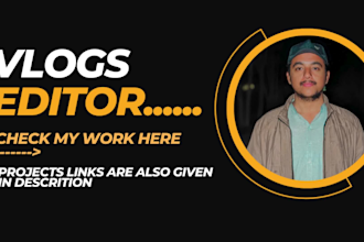 do youtube video editing vlog travel video editing in one day