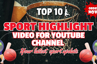 edit nba sport highlights professionally