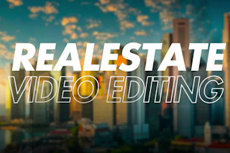 do real estate video editing within 24 hours