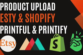 do etsy seo listing, etsy digital product, printful product uploading