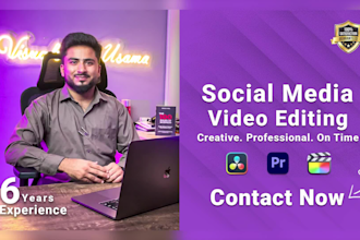 edit cinematic events highlights and social media videos
