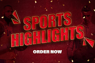 create professional sports highlights in 4k uhd quality