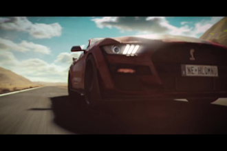 render realistic 3d car chase animation, 3d car model, vfx cgi, 3d car animation