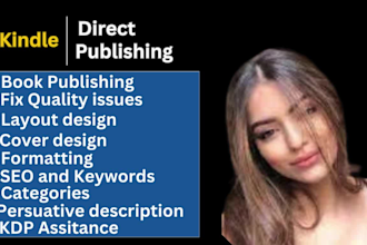 formatpublish and promote your book on amazon and kindle KDP