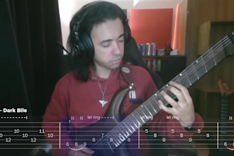 transcribe music into guitar tab for you