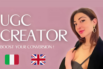 boost your brand with professional ugc female model