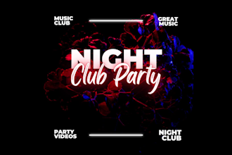 do a night club, music videos, pool party, highlights concert videos