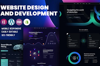 build, design, redesign, develop, update, clone or customize wordpress website