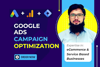 audit and optimize google ads PPC campaign as an expert