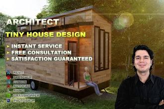 design your tiny houses,cabins and bungalows with framing and material list