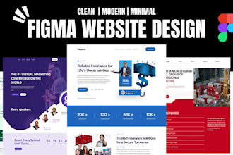 design a high converting figma website, UI UX and mobile responsive design