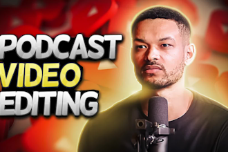 professionally edit podcast videos and shorts
