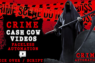do your crime story youtube videos