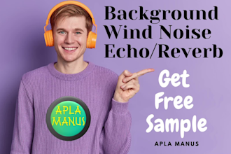 clean up, repair, fix noise of audio and video