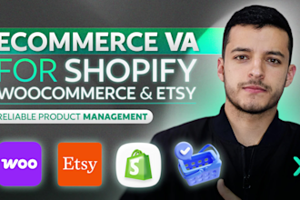 be your efficient bilingual shopify or woocommerce VA
