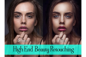 do high end beauty retouching and advanced retouching