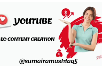 be your youtube video content creator