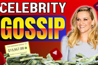 create viral celebrity gossip and celebrity news videos