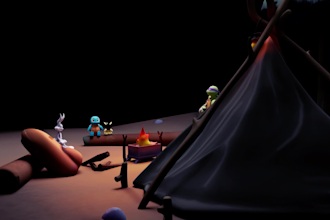create 3d characters and animation in maya